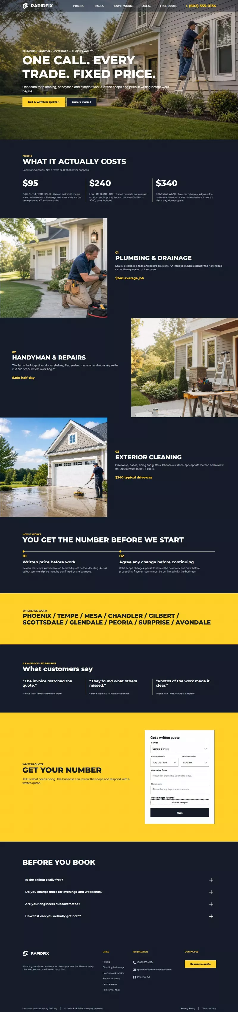 RapidFix Home Trades
