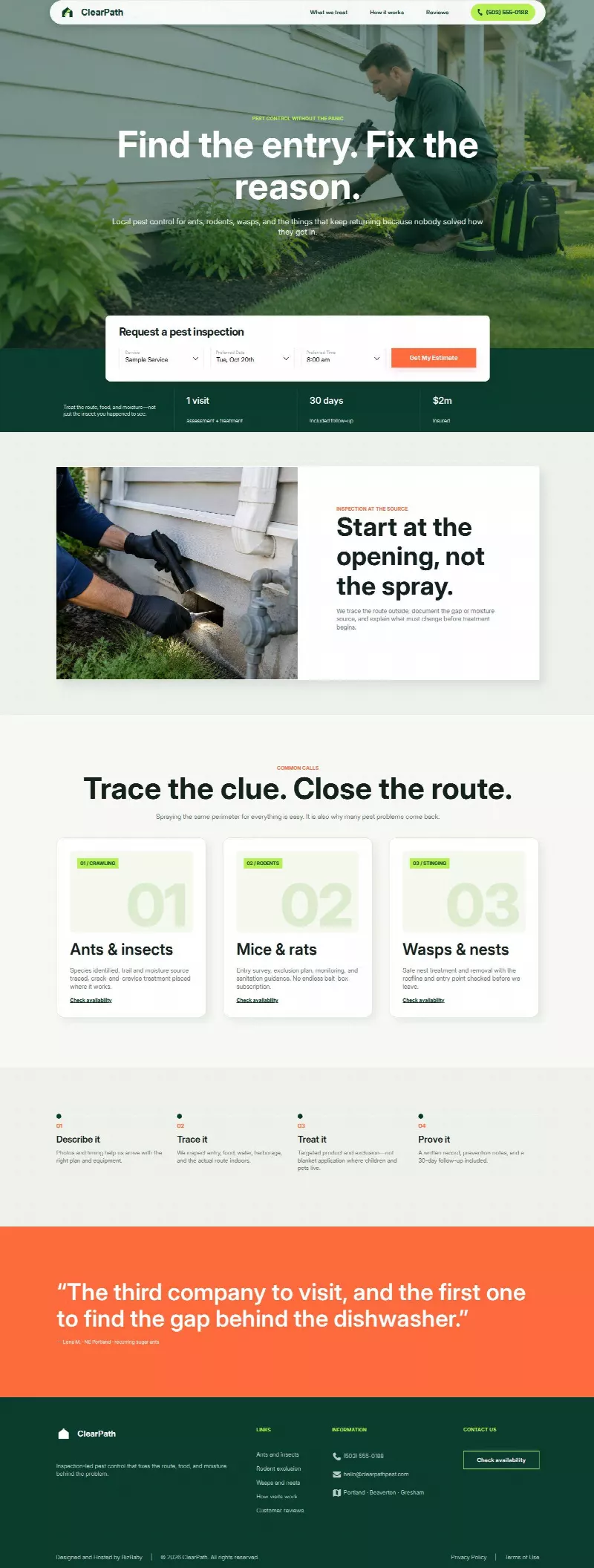ClearPath Pest Control