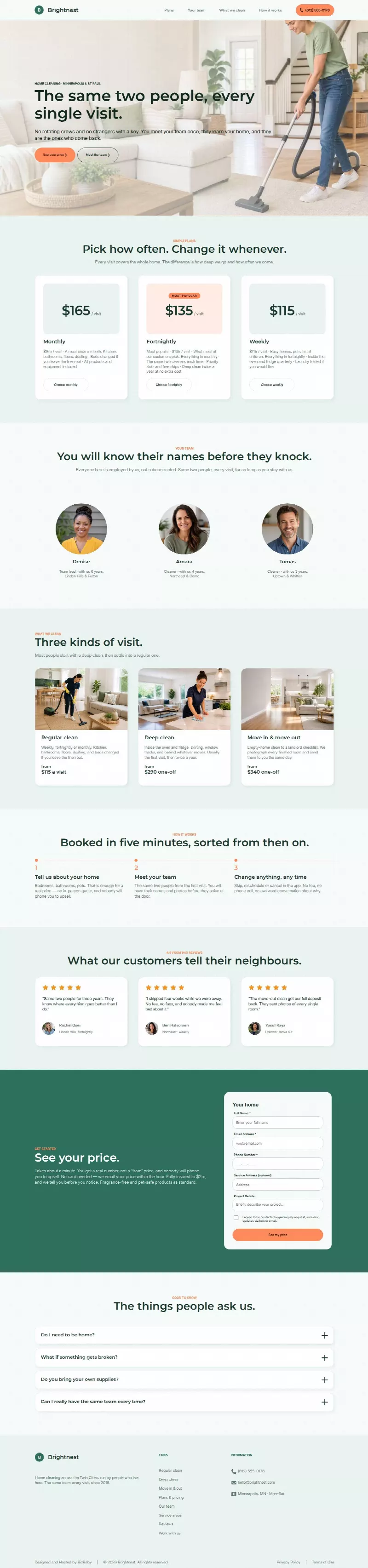 Brightnest Home Cleaning