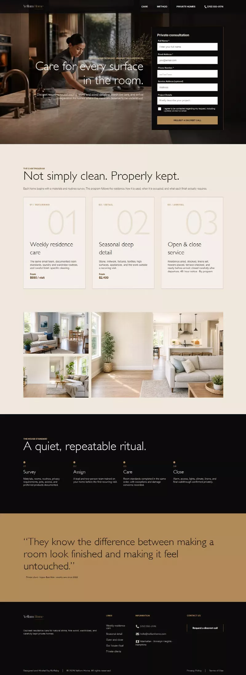 Vellum Home Detailing