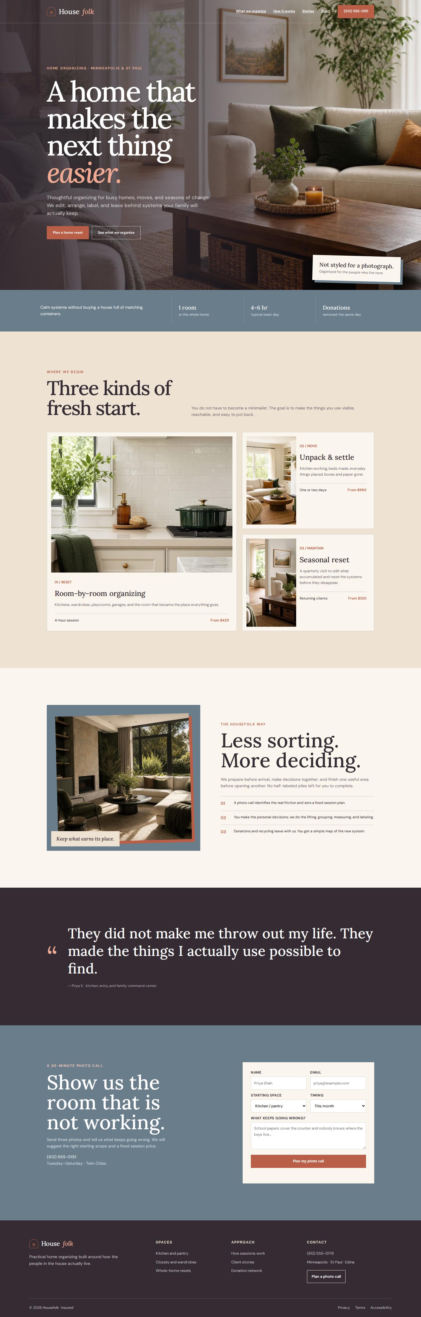 Housefolk Home Organizing