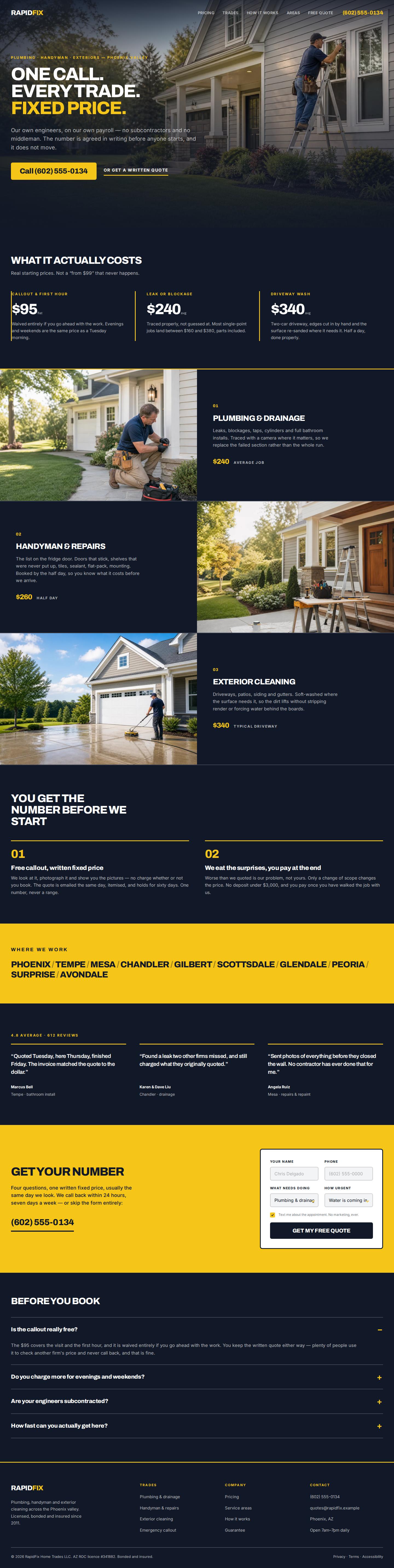 RapidFix Home Trades