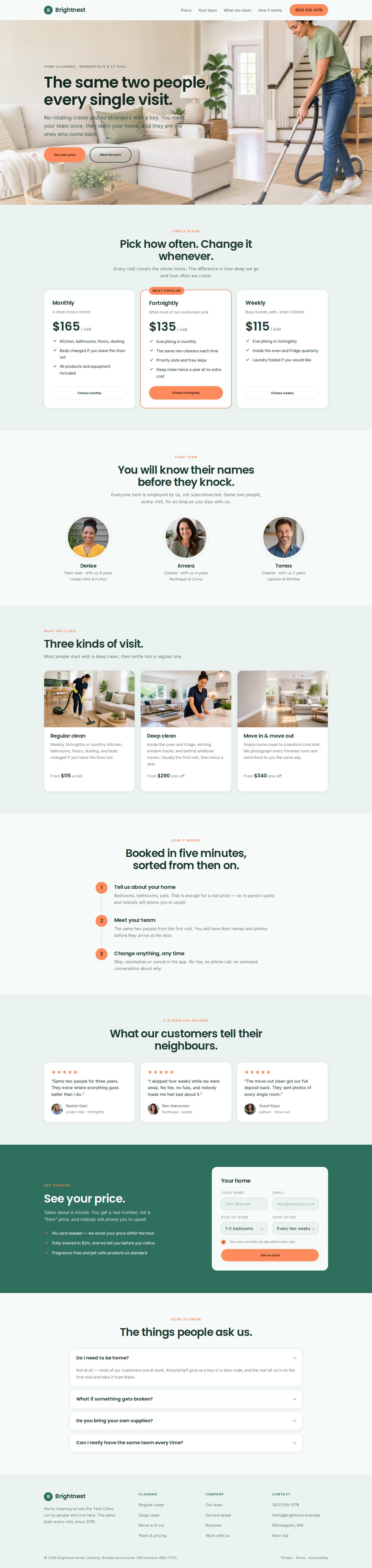 Brightnest Home Cleaning
