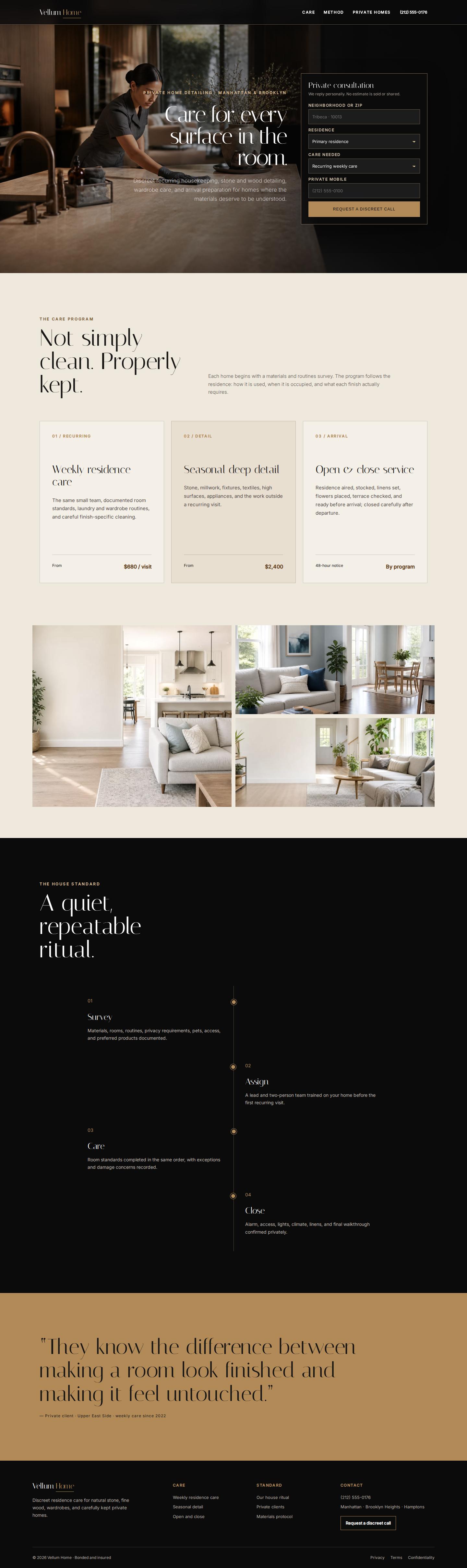 Vellum Home Detailing